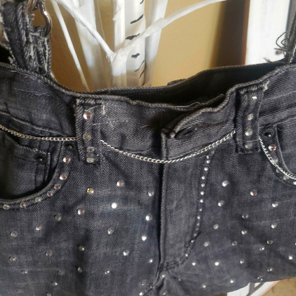 Custom Jean handbag